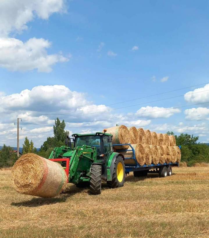 Production céréales Beauzac